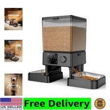 Automatic Cat Feeder for 2 Cats, 20 Cups/5L Automatic Cat Food Dispenser for ...