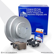 ATE Bremsscheiben Ø270mm + Beläge hinten für TOYOTA Auris E150