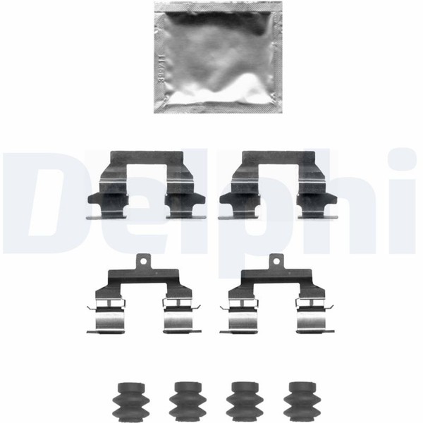 ZubehöRsatz Scheibenbremsbelag Delphi LX0678 FüR Renault Nissan Peugeot Trail 1-image