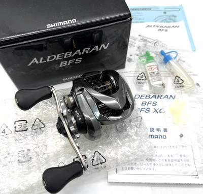 Shimano 16 ALDEBARAN BFS Right Bait Casting Reel with Box JAPAN ''Excellent++++''