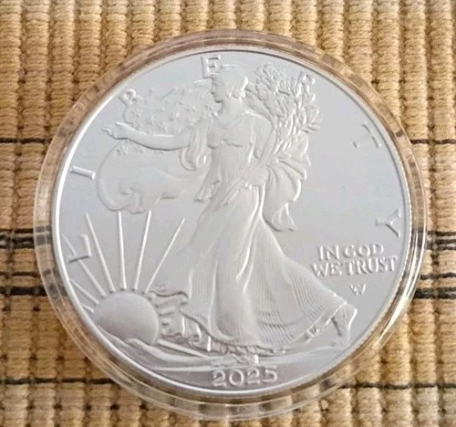 2025 American Silver Eagle .999 Fine 1 oz Silver Coin