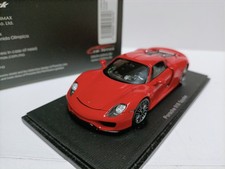 Spark 1:43 Porsche 918 Spyder Red Modified Sports Car Model