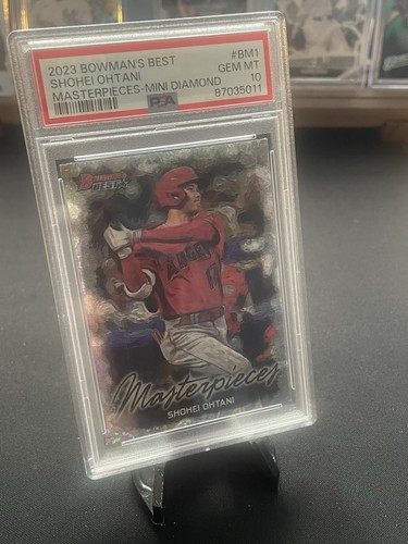2023 Bowman’s Best - Shohei Ohtani Masterpieces Mini Diamond BM-1 PSA 10 POP 21