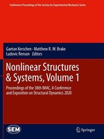 Nonlinear Structures & Systems, Volume 1 Gaetan Kerschen