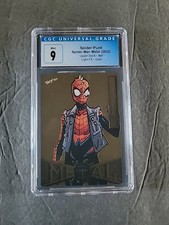 2022 MARVEL METAL UNIVERSE SPIDER-MAN SPIDER-PUNK GOLD #86 CGC 9 MINT!