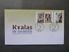 AUSTRALIA 2024 Koalas in Danger Set 3 Stamps First Day Cover