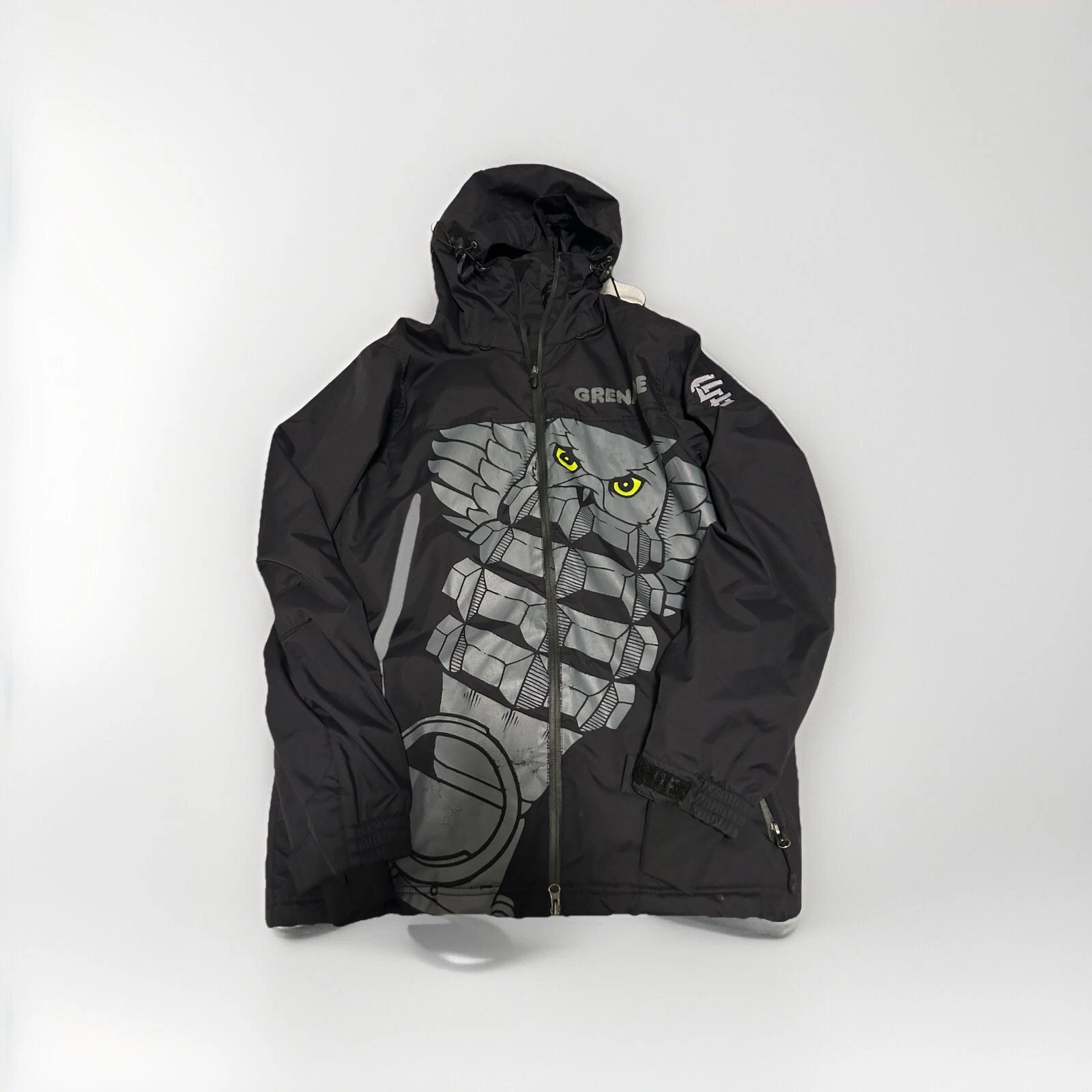 Grenade G.A.S. Grenade Artist Series Snowboarding Jacket Owl Grenade Men’s Small