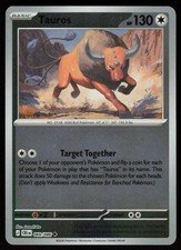 Tauros 069/086 Uncommon Chaos Rising Pokemon Reverse Holo Near Mint