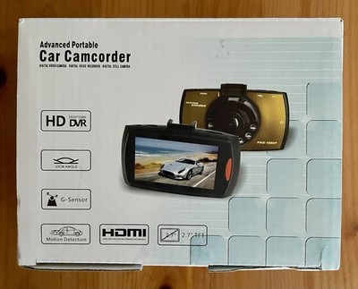 Advanced Portable Car Camcorder 1080p mit Box und Handbuch