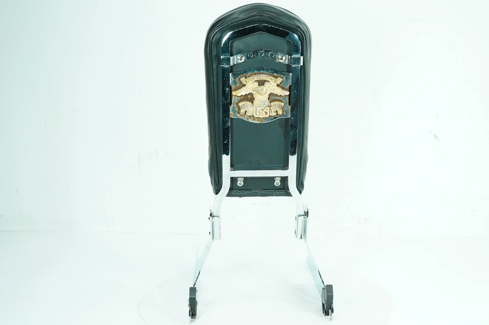 1994 Harley Dyna FXDWG Wide Glide OEM barra traseira Sissy com almofada de encosto - Imagem 4 de 4