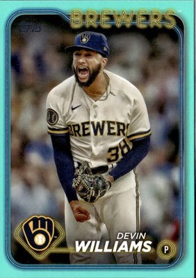 2024 Topps Devin Williams #135 Aqua