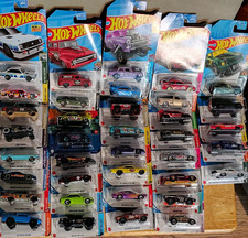 Hot Wheels 1:64 Diecast Car/Truck Lot of 37 Carded Unopened