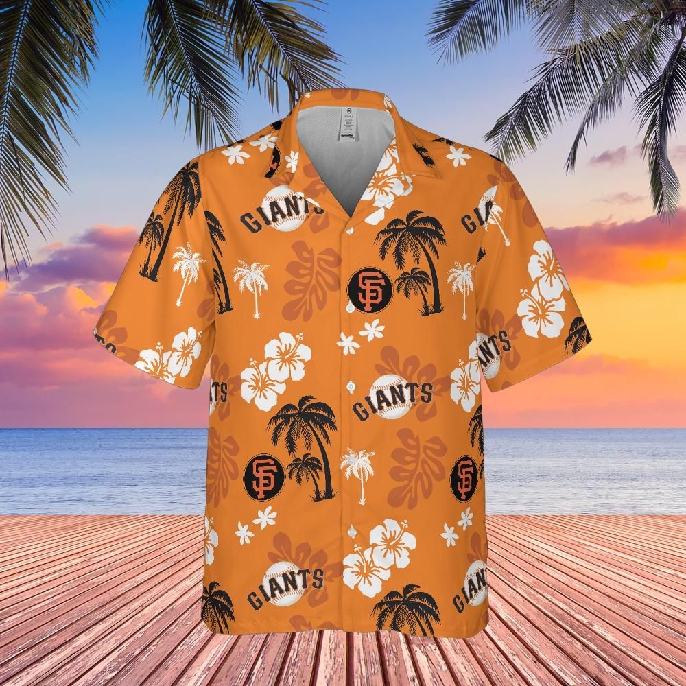 SAN FRANCISCO team GIANT hawaiian shirt, 2025 spring