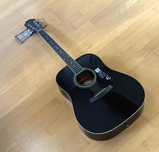 Epiphone Akustikgitarre 6-saitig Rechtshänder Schwarz (Model DR-100 EB)