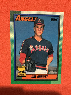1990 Topps - #675    Jim Abbott   