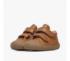 New in Box NATURINO COCOON VL Leather first step shoes, Light brown
