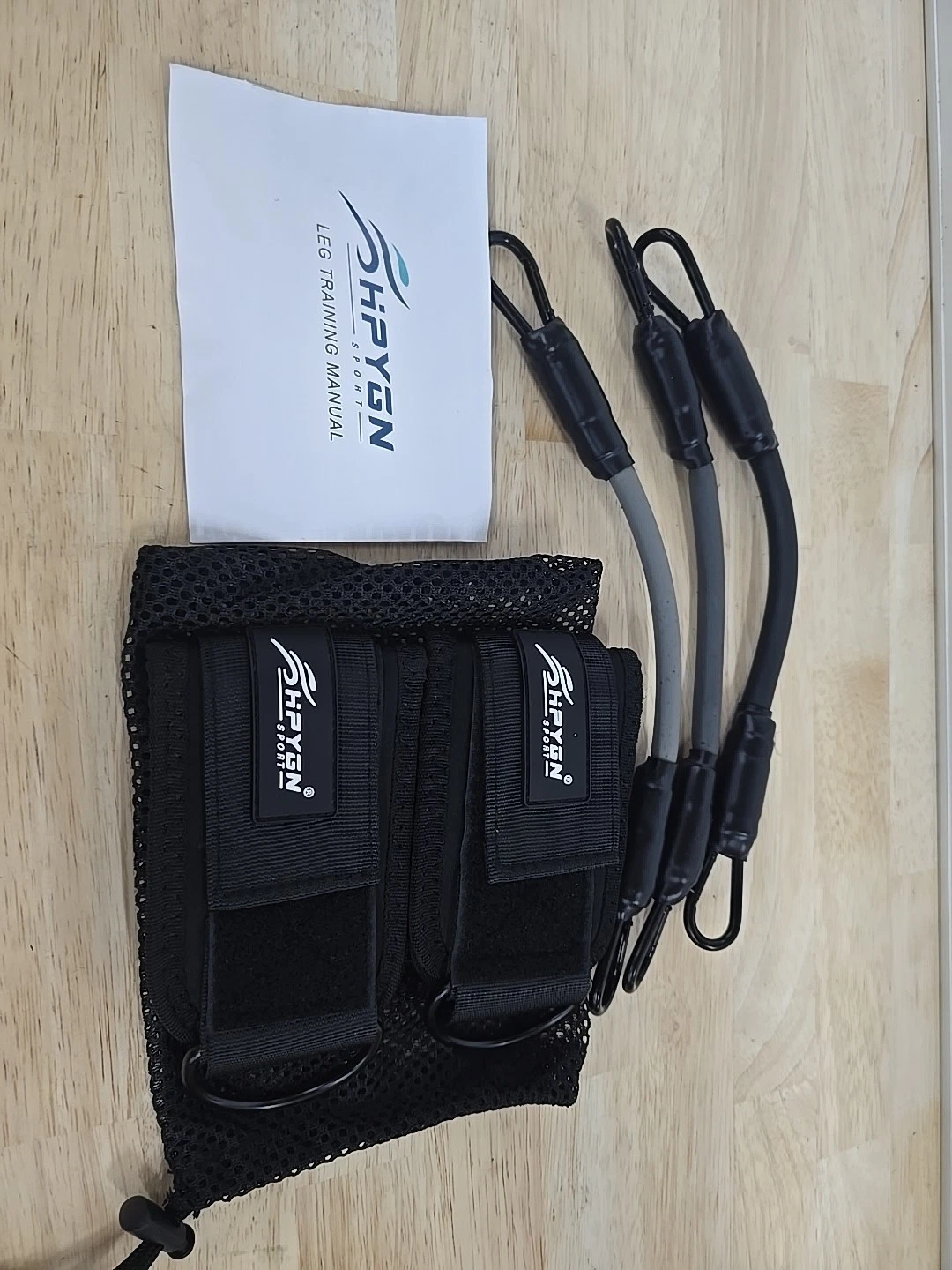 Hpygn Sport Ankle Resistance Bands Cuffs Fitness Sports Gym Exercise