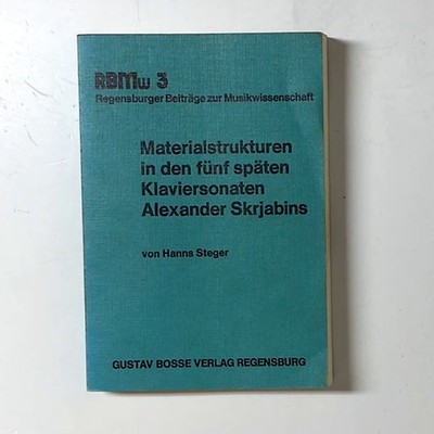 Materialstrukturen in den fünf späten Klaviersonaten, Hanns Steger, T70