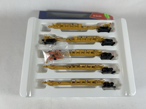 N BLMA TTAX 53’ 5 Unit Spine Car Set 12008 Brand New - Picture 2 of 3