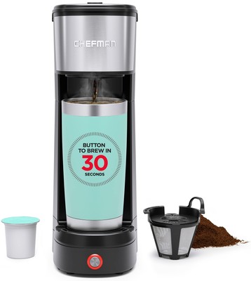 InstaCoffee Max, The Easiest Way to Brew the Boldest Single-Serve Coffee, Use...