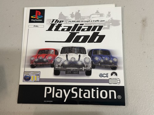 Italian Job Video Game PS1 Sony PlayStation 1 Driving Classic - Picture 6 of 12