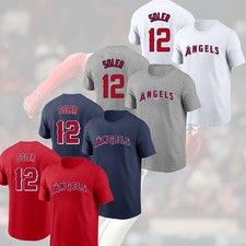 HOT HOT - Jorge Soler 12 Los Angeles Angels 2025 Name  Number Gift For Fan