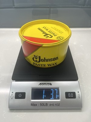 SC Johnson Paste Wax 16 oz
