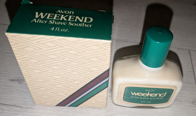 Vintage 1981 Avon Weekend After Shave Soother 4 oz - NEW IN BOX