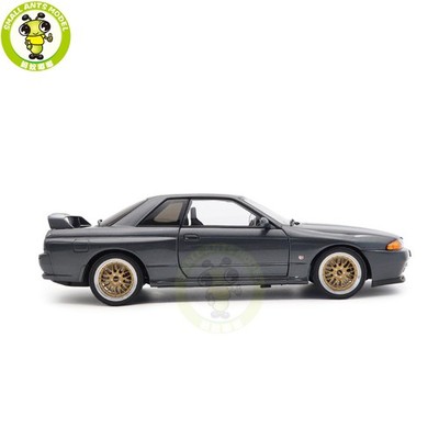 Nissan Skyline GT-R (R32) 1:18 ミニカー 1/18 Nissan Skyline GT-R R32 V-SPEC II Autoart 77417 Gray Diecast