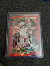 2025 Panini WNBA Prizm #110 Zia Cooke Red Pandora SSP #/199 Storm