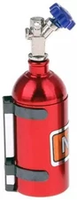 NEW Powerhobby Aluminum NOS Nitrous Oxide Bottle RED 1/10 Rock Crawler Accessory