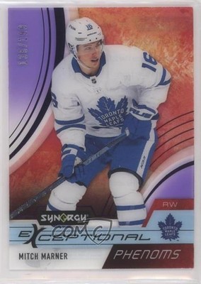 2021 Upper Deck Synergy Exceptional Phenoms Purple /199 Mitch Marner #EP-MM he4