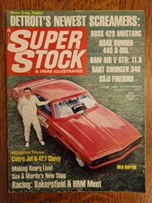SUPER STOCK & DRAG ILLUSTRATED Magazine June 1969 429 Boss, 427 Chevy, Cobra Jet