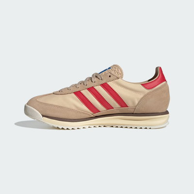 Adidas Originals SL 72 RS Magic Beige / Pure Ruby / Sand US  display picture 3