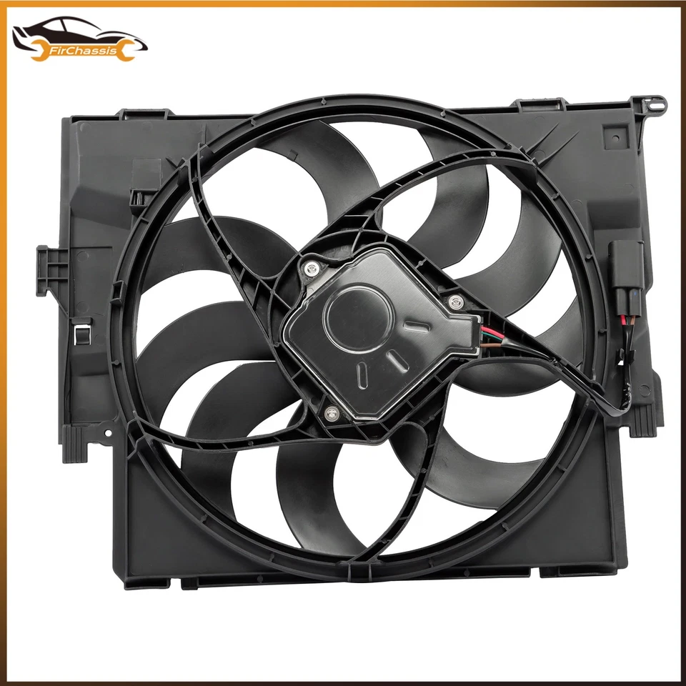 For BMW 328I 2012-2016 & BMW 428I 2014-16 Electric Radiator Cooling Fan Assembly Foto 2 de 4