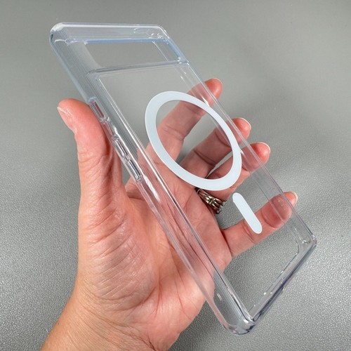 Torras Case for Pixel 7a - Diamond Clear | Magnetic | Guardian Series - Picture 7 of 14