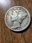 1930 Mercury Dime - Actual Silver Coin Shown Good Shape Same Day Ship Free FM