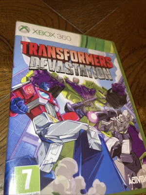 Xbox 360 Transformers Devastation Pal RAR Retro Gaming Microsoft sehr guter Zustand *ohne Handbuch