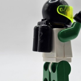 Lego Space Police II Minifigure (#sp037) DAMAGED 6897 6957 6984 6852 Vintage