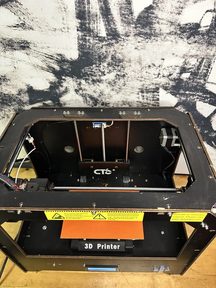 CTC Bizer 3D Printer – Used – Powers On, Untested – For Parts or Repair - Image 3 of 4