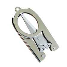 Scissors Folding 4.5 inch EDC Gear Portable Lightweight Stainless Steel Pack 3-5
