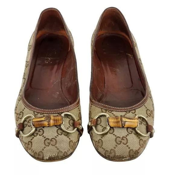 Mocassins Gucci GG en bambou