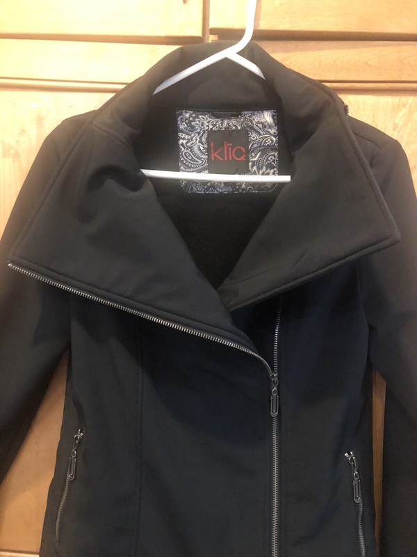 Kliq Black Jacket Size Small