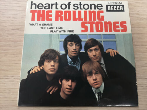 ROLLING STONES "HEART OF STONE" FR EP 1965 EX+/EX+ - 第 1/9 張圖片