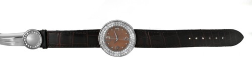 Corum Full Moon 24.840.69 Diamonds 78 Gr. 18k White Gold 35MM Ladies' Quartz - Picture 7 of 13