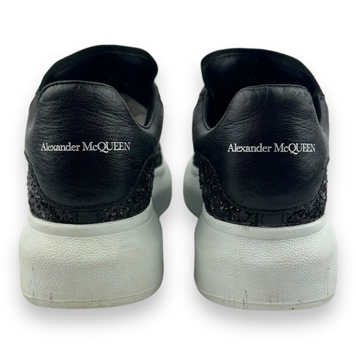 Alexander McQueen Runway Black/White Glitter Women's Trainers Size UK 2 EU 35 - Picture 11 of 17