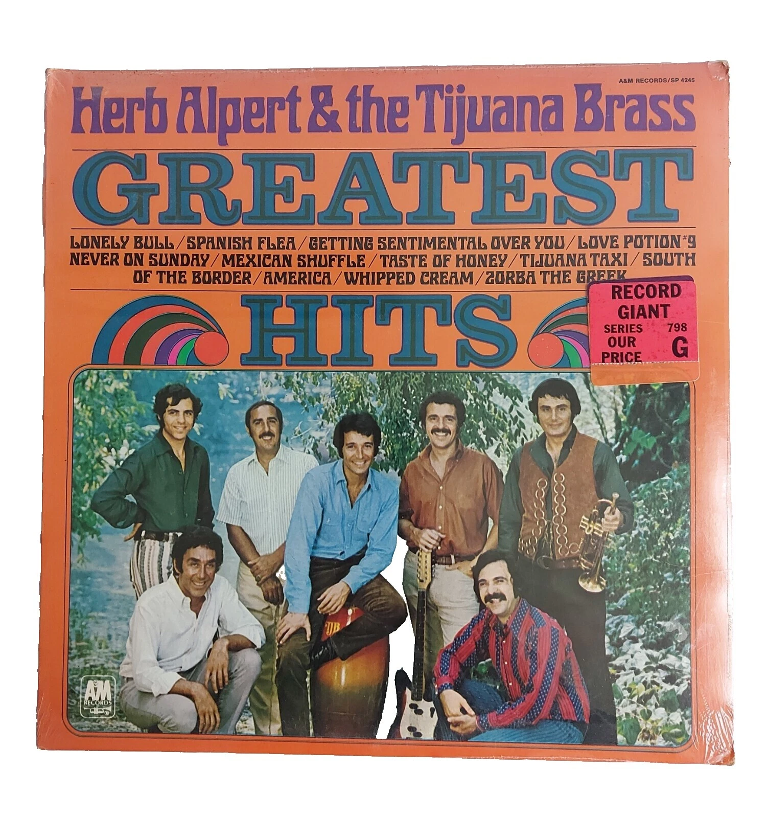 Discos de vinilo de latón Herb Alpert