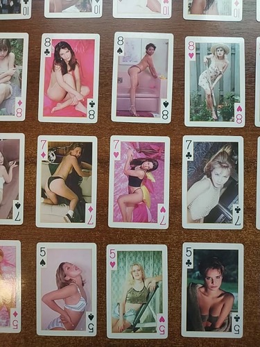 Vintage playing cards, erotica, 54 pieces of playing cards, body art, art - Picture 15 of 24