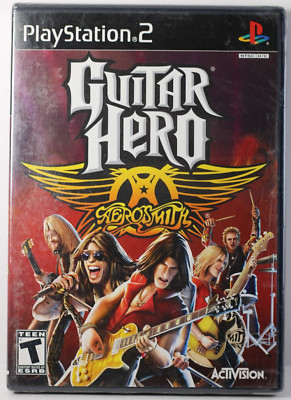 Guitar Hero Aerosmith (Sony PlayStation 2, 2008) New & Sealed