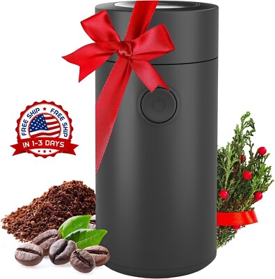Molinillo Eléctrico Molino Automático Para Café Espresso Moler Granos De Cafe US